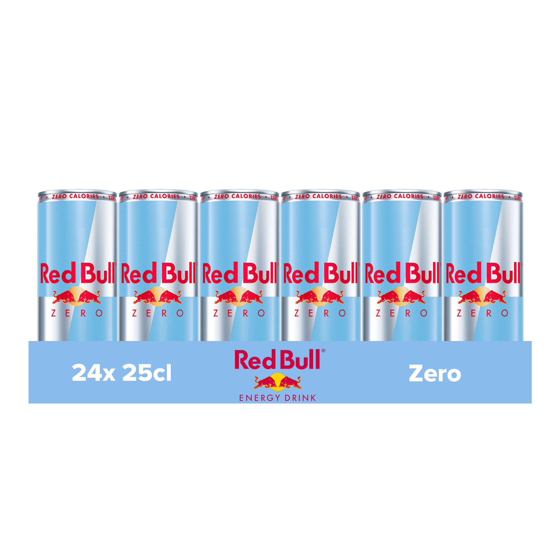 Canette Red Bull Zero (24x 25cl)