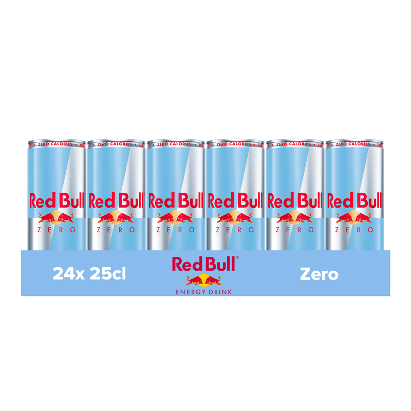 Canette Red Bull Zero (24x 25cl)
