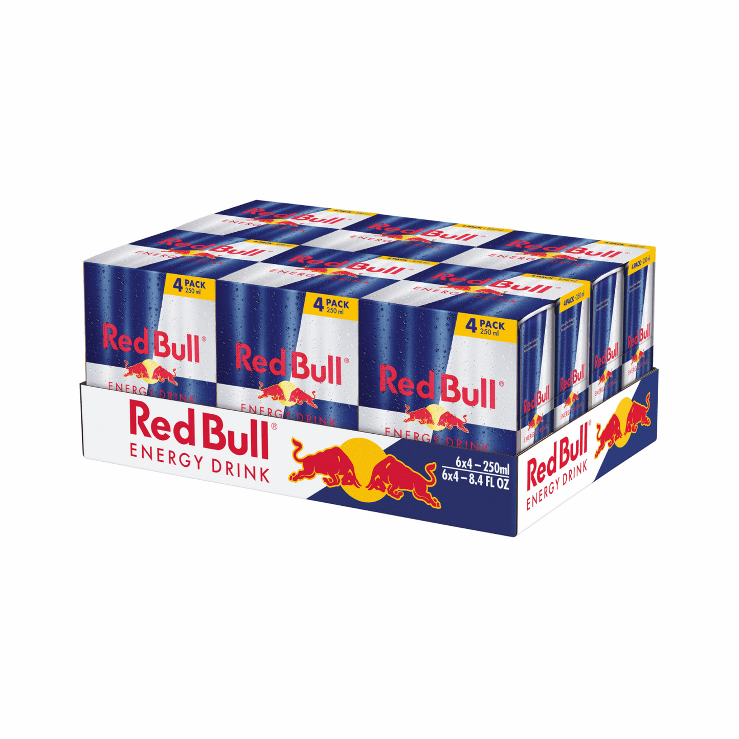 Red Bull canette 250 ml (6x paquet de 4)