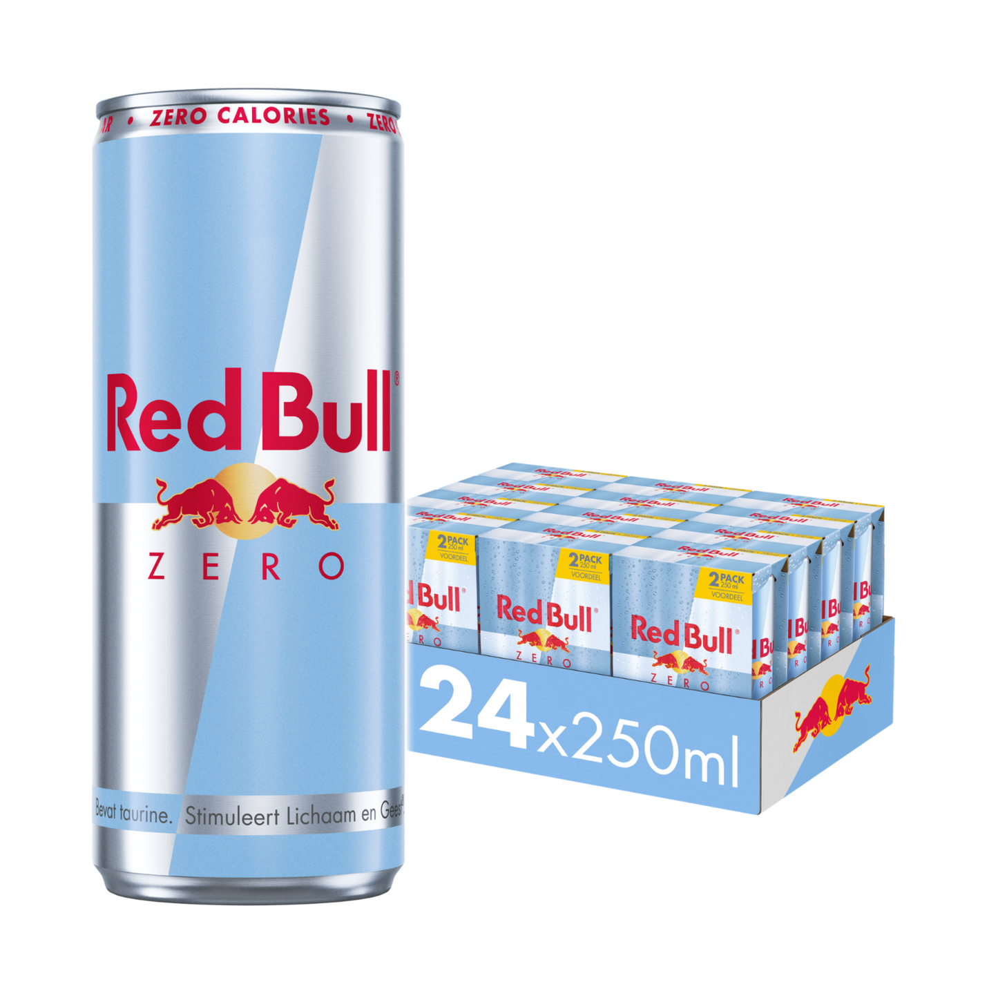 Boisson énergisante Red Bull Zero canette 250 ml (12x paquet de 2)