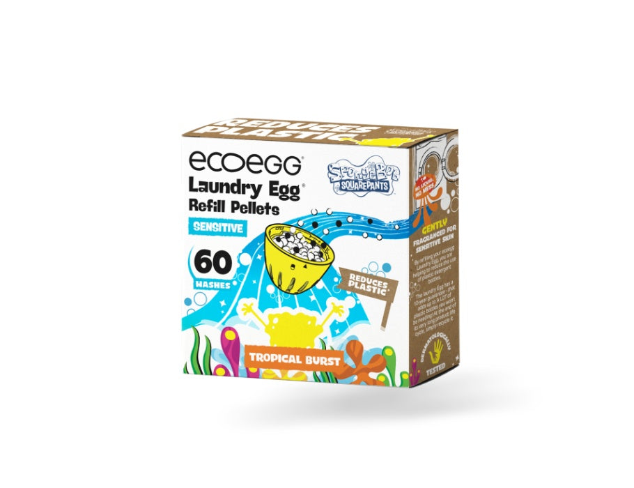 Ecoegg Reffillant SpongeBob Burst Tropical Sensitive 60 lavages