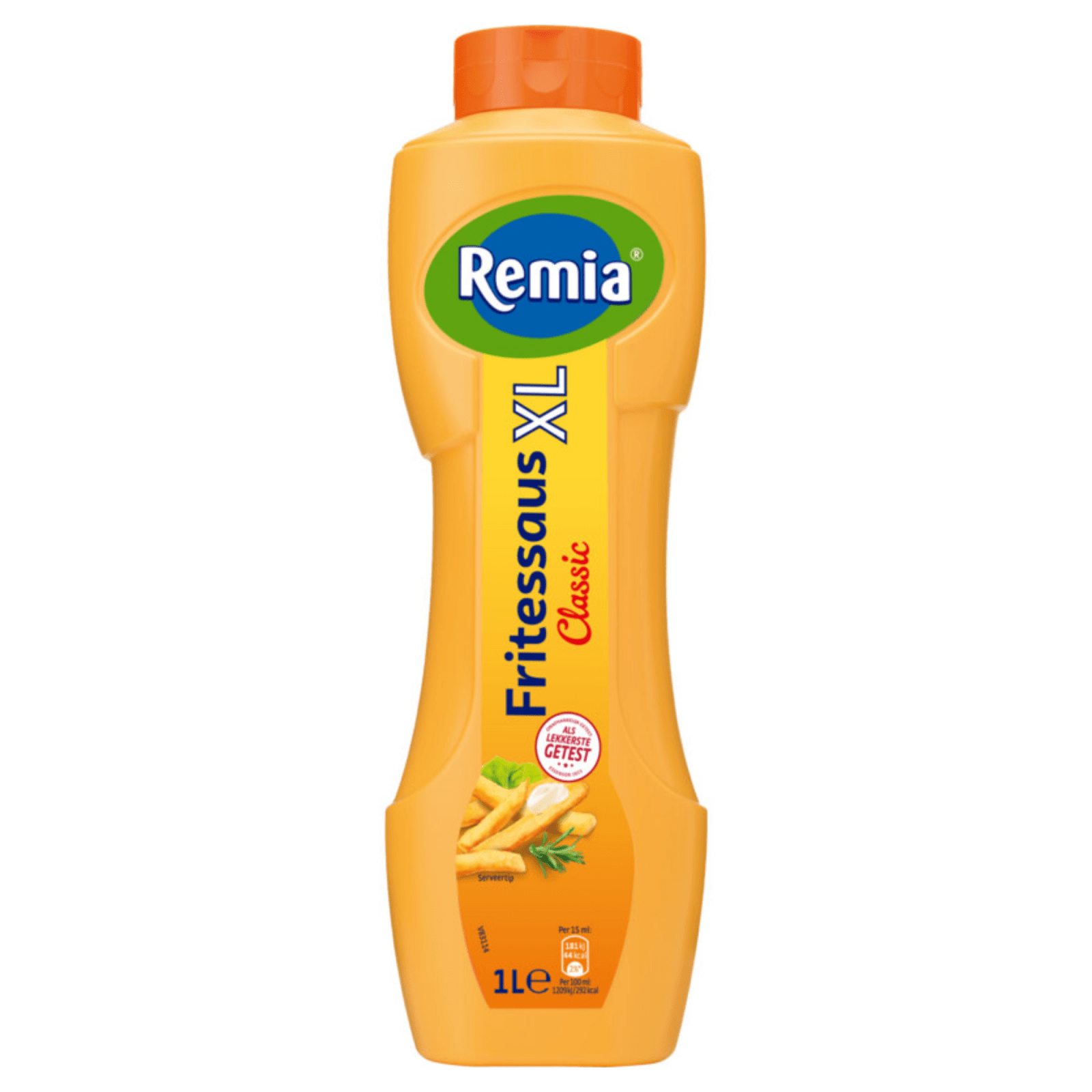 Sauce frites Remia tube classique xl (1000ml)