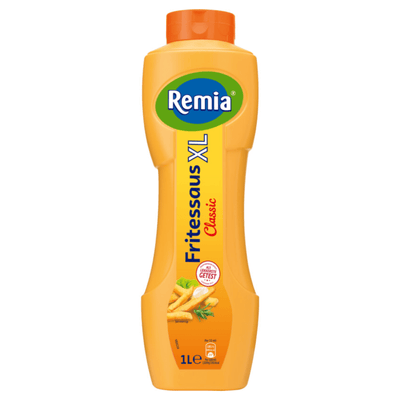 Sauce frites Remia tube classique xl (1000ml)