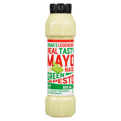 Remia légendaire véritable mayonnaise savoureuse pesto vert (800 ml)