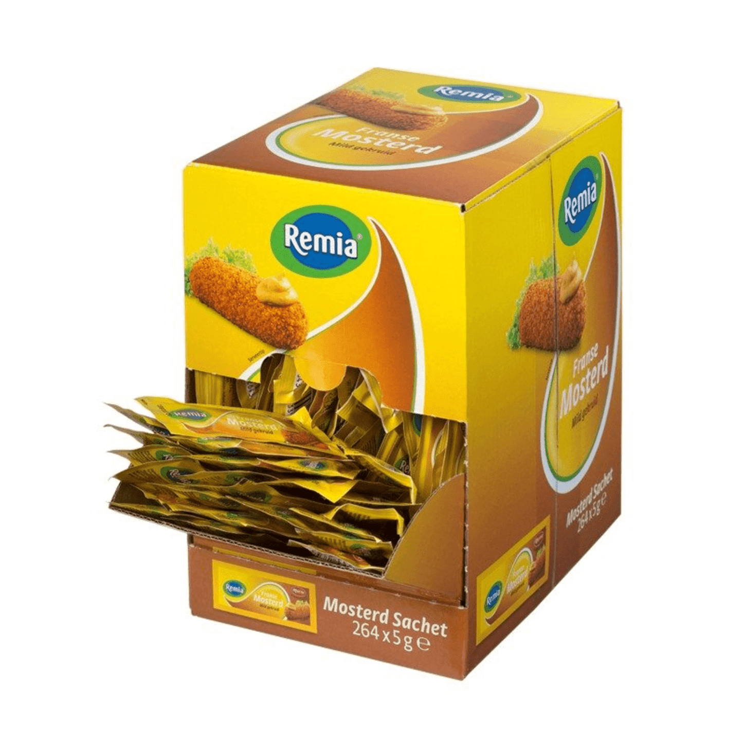 Sachets de moutarde Remia (264x 5gr)