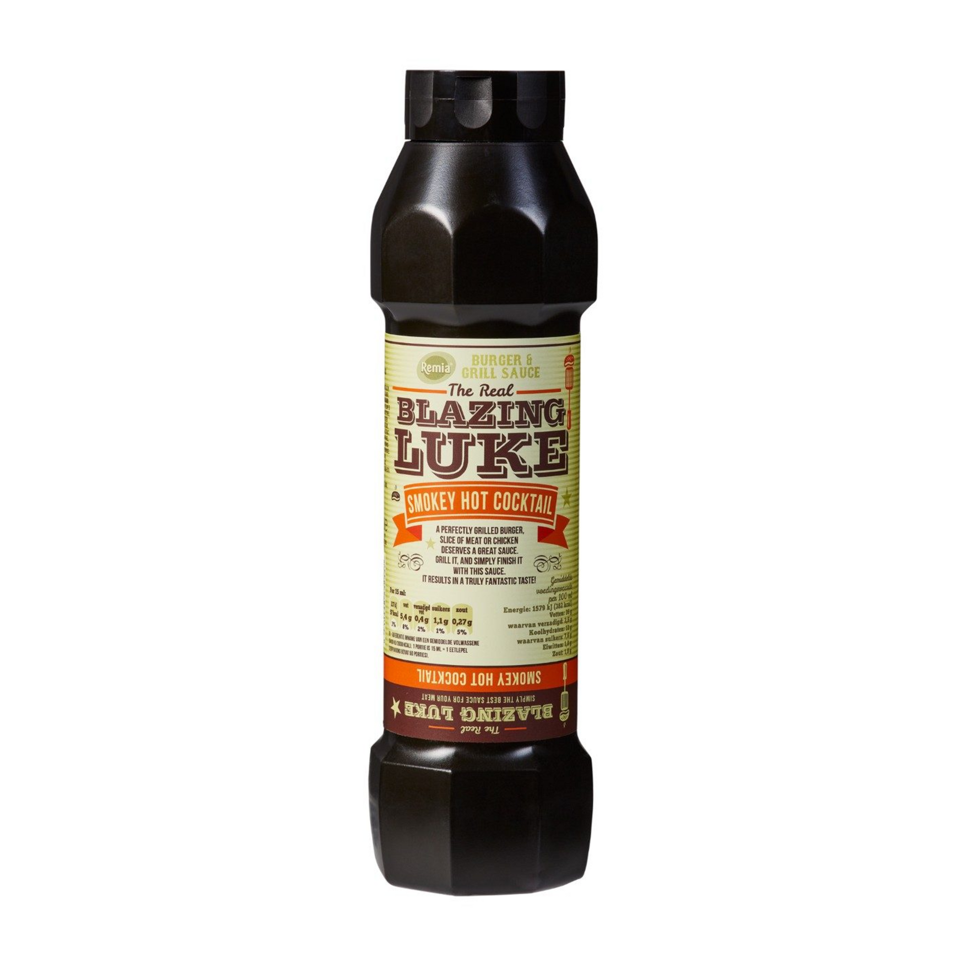 Remia burger sauce grill flamboyante luke cocktail chaud fumé (800ml)