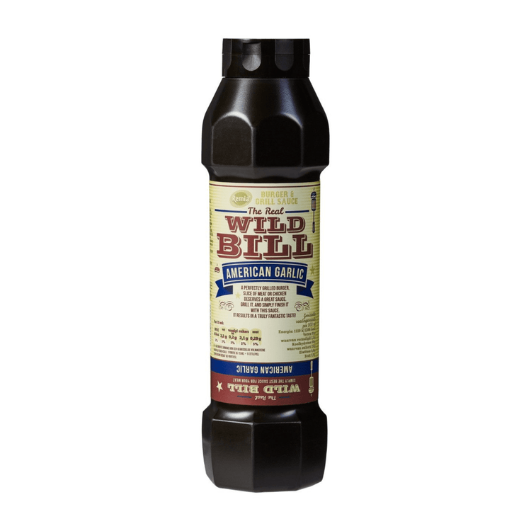 Remia wild bill burger sauce grill ail américain (750ml)
