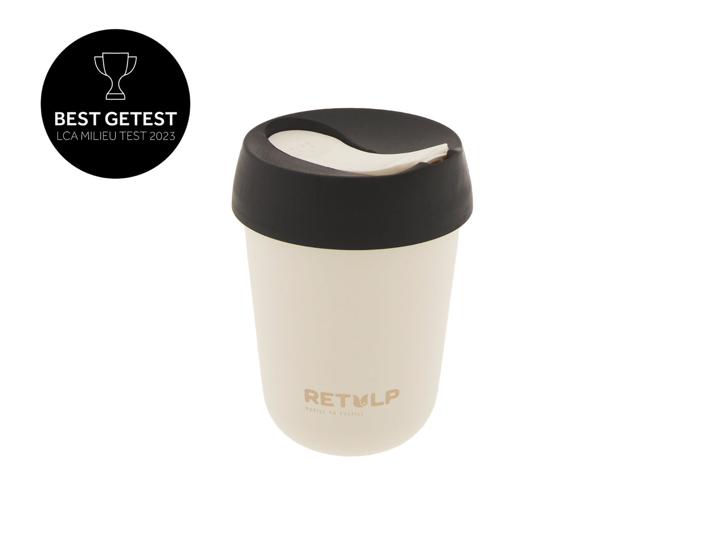 Tasse de café remanier - noire noire