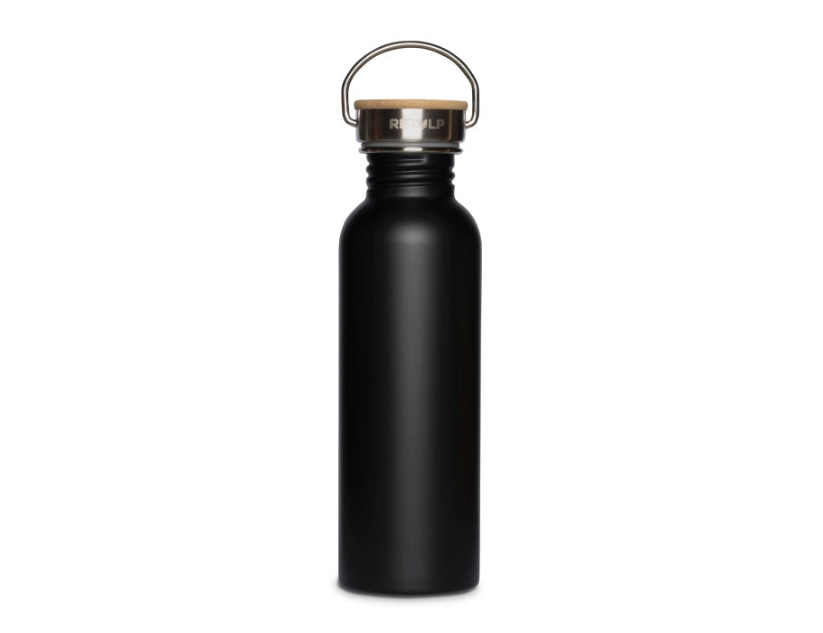 Remanier la bouteille d'eau urbaine noire 750 ml