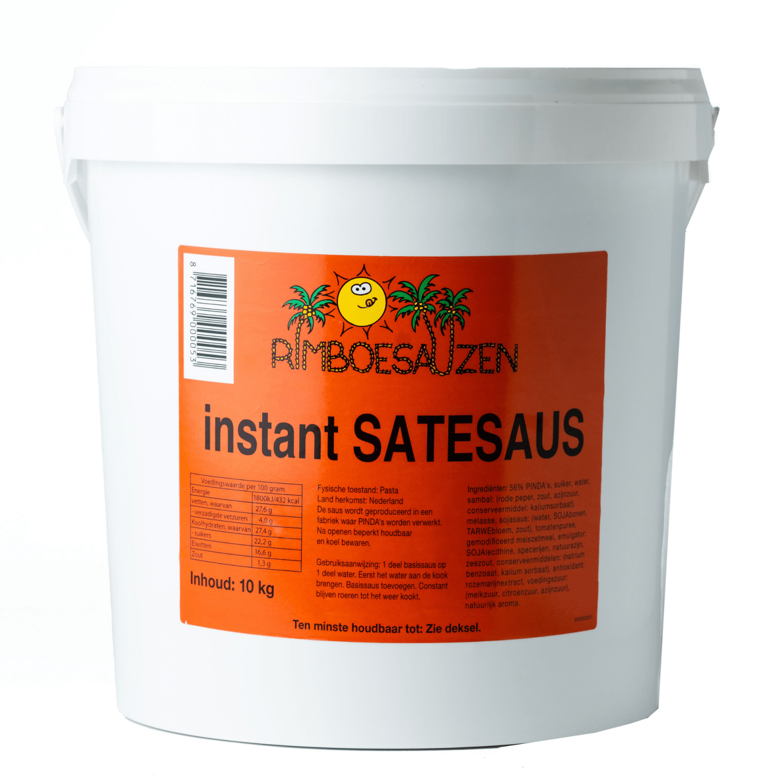 Sauce Rimboe satay instantanée (10kg)