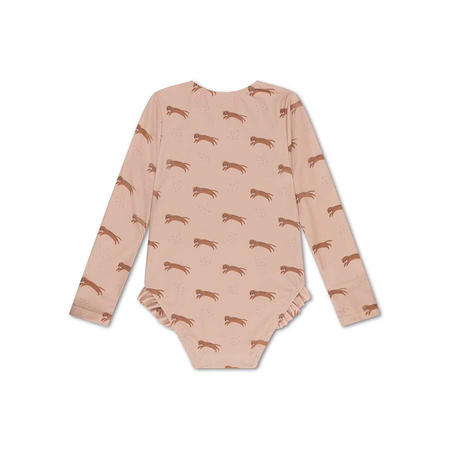 Romer | Fissure de bain UV Girls Beige à manches longues