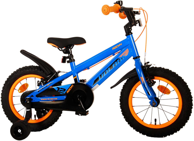 Volare Rocky Children's Bicycle - Boys - 14 pouces - Bleu - deux freins à main
