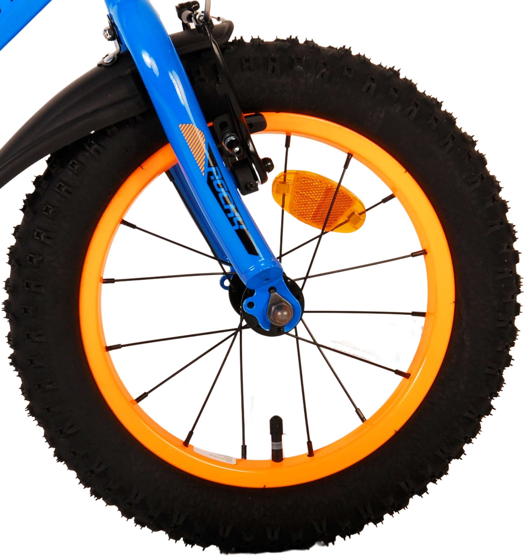 Volare Rocky Children's Bicycle - Boys - 14 pouces - Bleu - deux freins à main