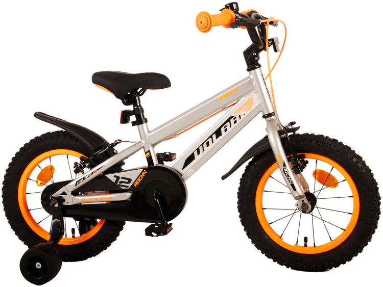Volare Rocky Children's Bicycle - Boys - 14 pouces - Gray - deux freins à main