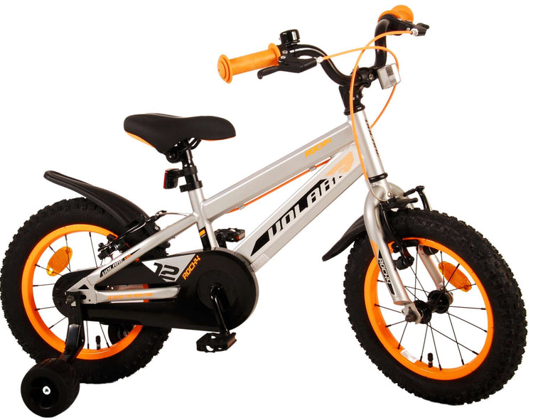 Volare Rocky Children's Bicycle - Boys - 14 pouces - Gray - deux freins à main