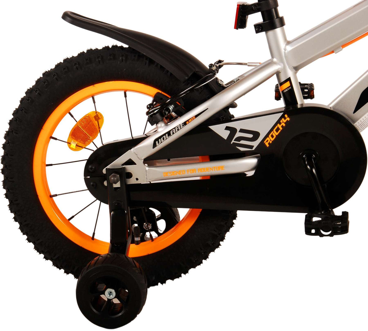 Volare Rocky Children's Bicycle - Boys - 14 pouces - Gray - deux freins à main