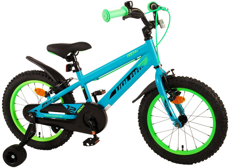Volare Rocky Children's Bicycle - Boys - 16 pouces - vert - deux freins à main
