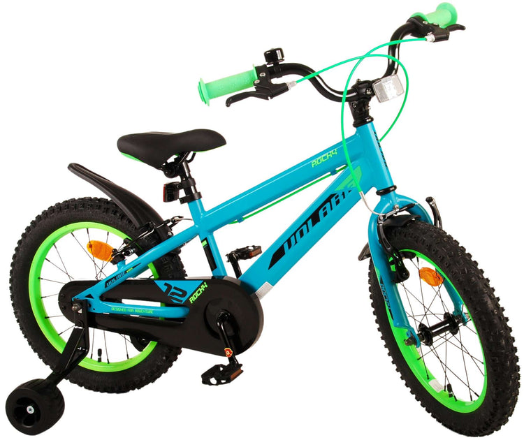 Volare Rocky Children's Bicycle - Boys - 16 pouces - vert - deux freins à main