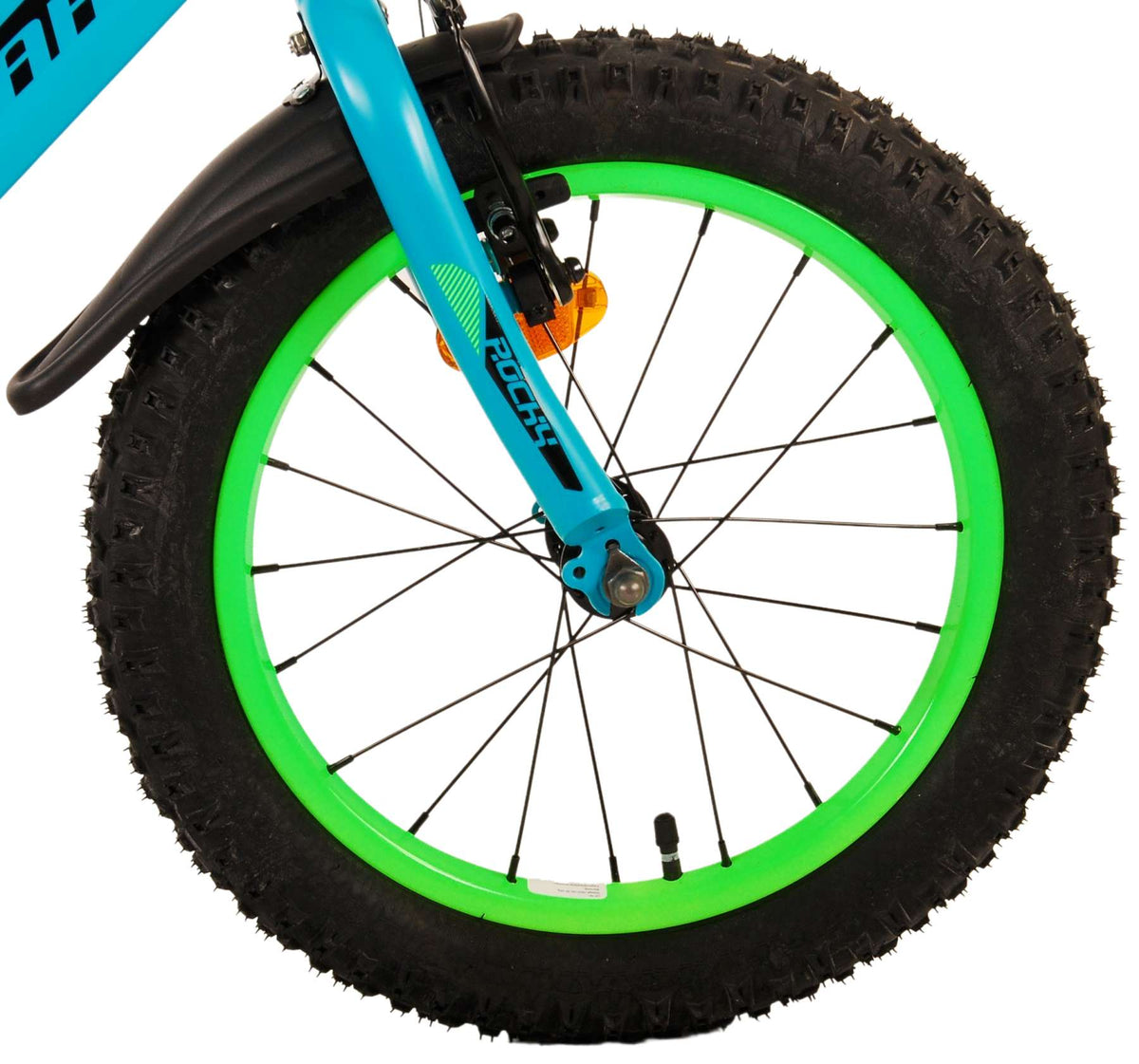 Volare Rocky Children's Bicycle - Boys - 16 pouces - vert - deux freins à main