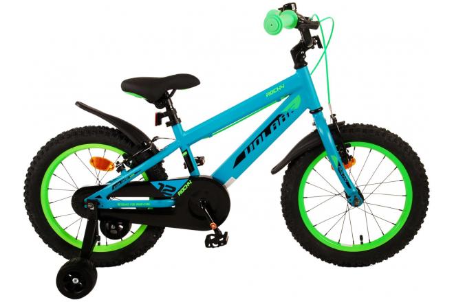 Volare Rocky Children's Bicycle - Boys - 16 pouces - vert - deux freins à main