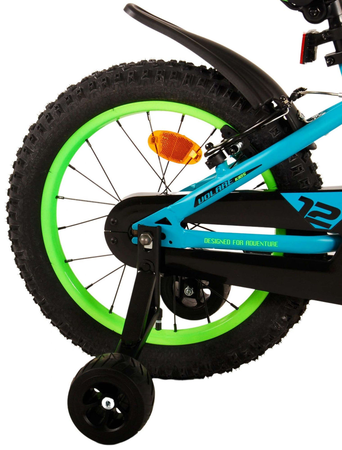 Volare Rocky Children's Bicycle - Boys - 16 pouces - vert - deux freins à main