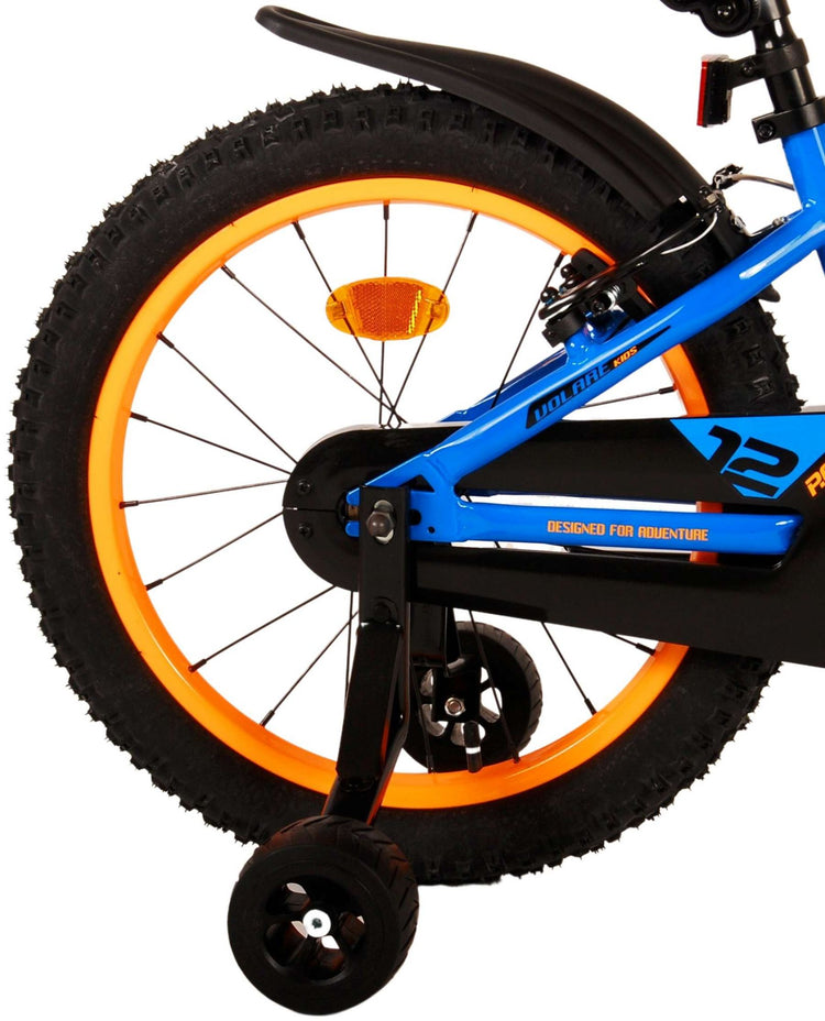 Volare Rocky Children's Bicycle - Boys - 18 pouces - Bleu - deux freins à main