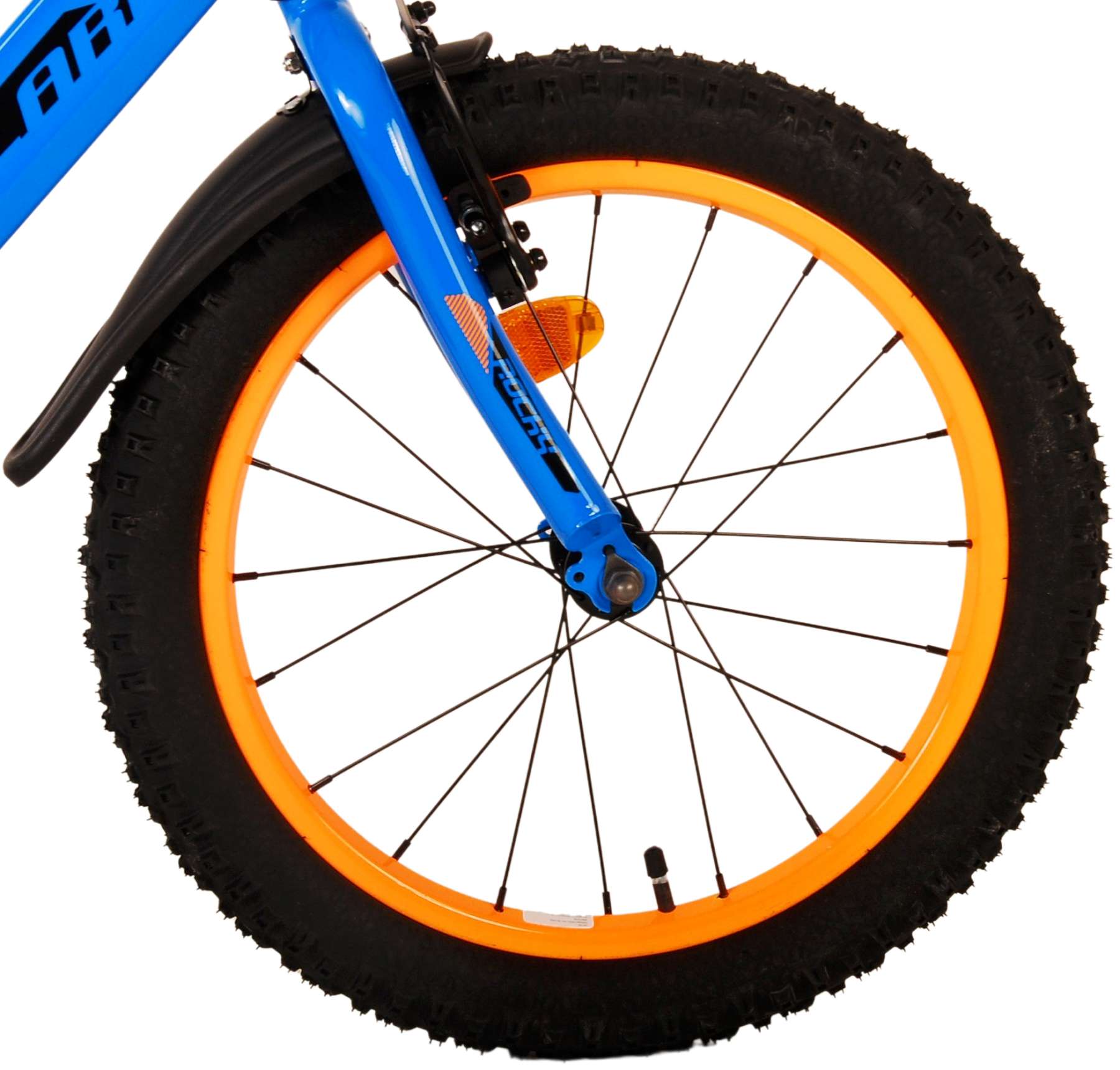 Volare Rocky Children's Bicycle - Boys - 18 pouces - Bleu - deux freins à main