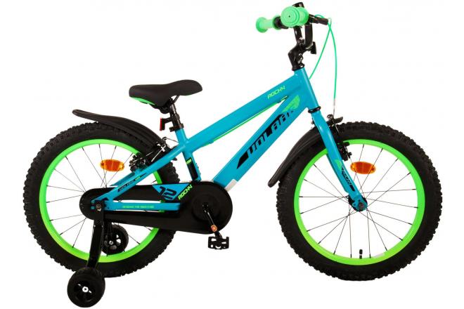 Volare Rocky Children's Bike Boys 18 pouces Green Two Hand freins