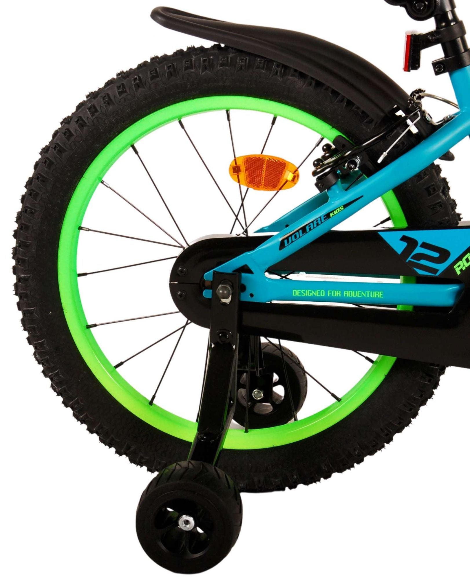 Volare Rocky Children's Bike Boys 18 pouces Green Two Hand freins