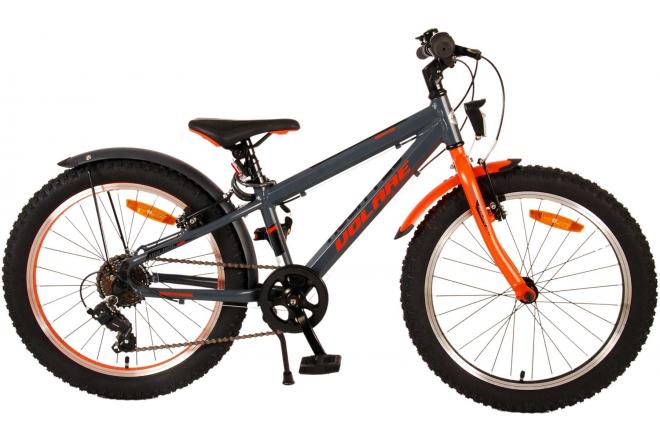 Volare Rocky Children's Bicycle - 20 pouces - Gris Orange - 6 VITESSE - COLLECTION PRIMÉE