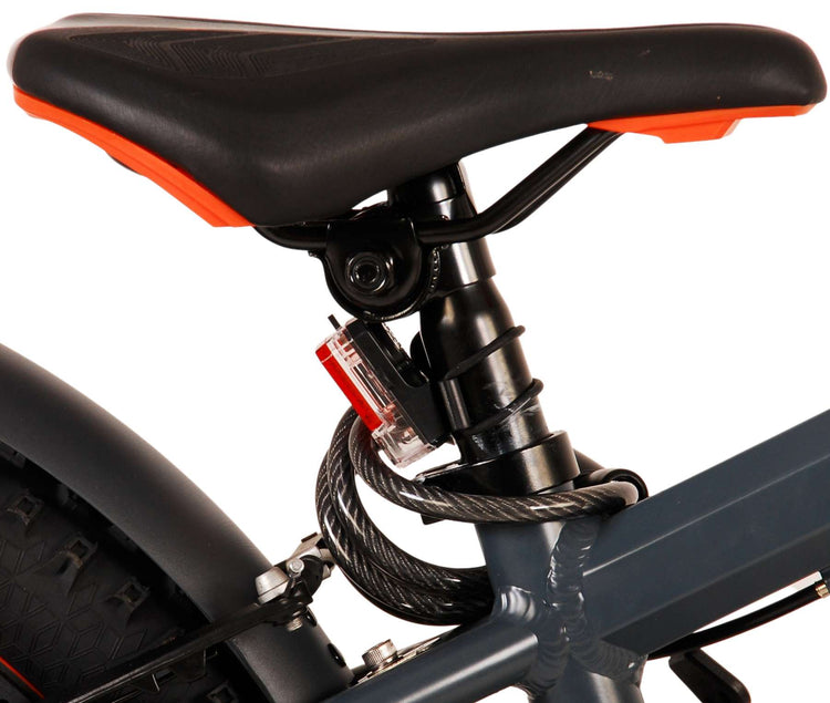 Volare Rocky Children's Bicycle - 20 pouces - Gris Orange - 6 VITESSE - COLLECTION PRIMÉE