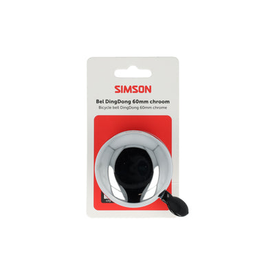 Simson cloche dingdong moyen chrome 60mm