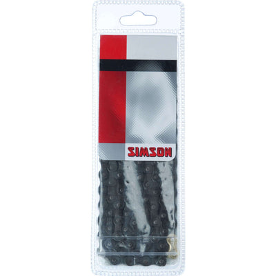 Chaîne de dérailleur Simson 5 6 7 - chaîne de vélo de haute qualité, 116 maillons, 1 2 x 3 32