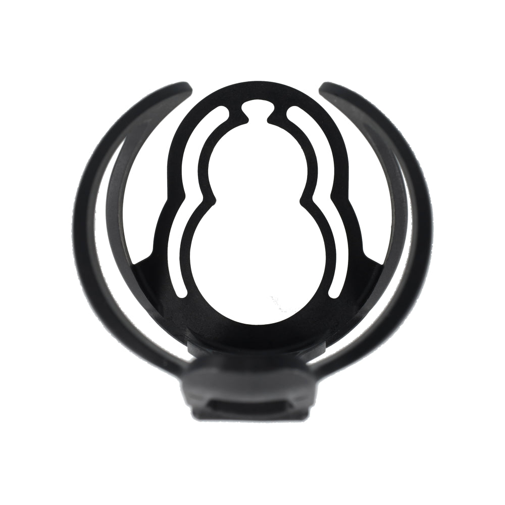 Bouteille et porte-bouteille Simson double fit noir brillant