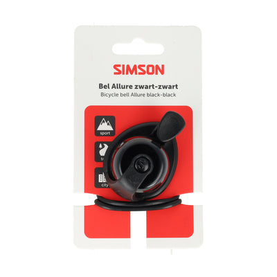 Simson cloche allure noir-noir