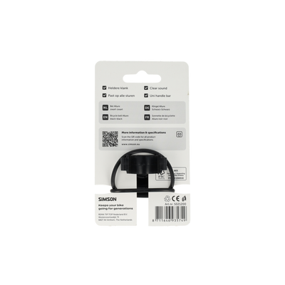 Simson cloche allure noir-noir