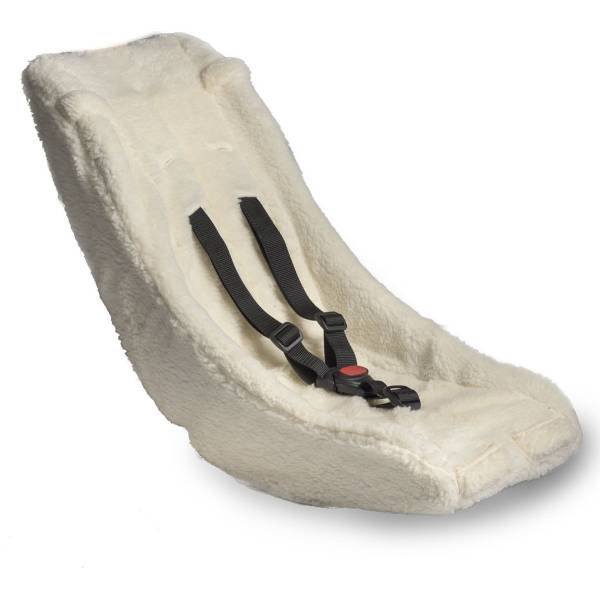 Melia siège bébé basic 2-9 mois mouton incl. protection du cou