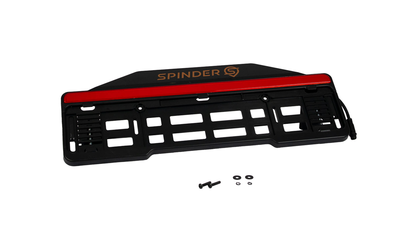 Porte-plaque d'immatriculation Spinder SC2