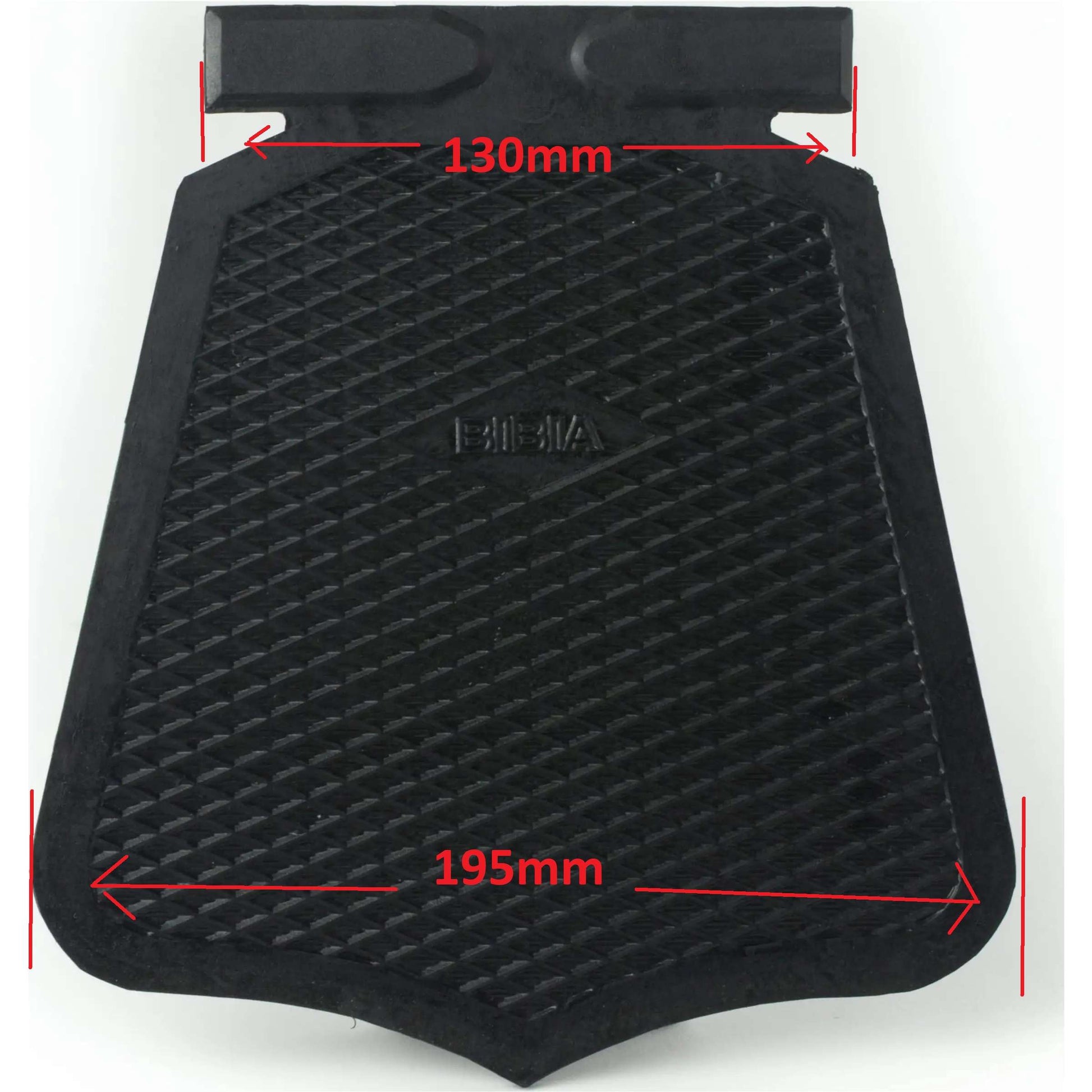 Mudflap Classic conversion 21 x 19 cm noir