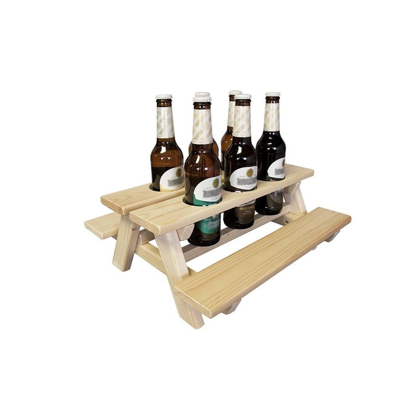 Banc de pique-nique porte-bouteille de bière Sens-line
