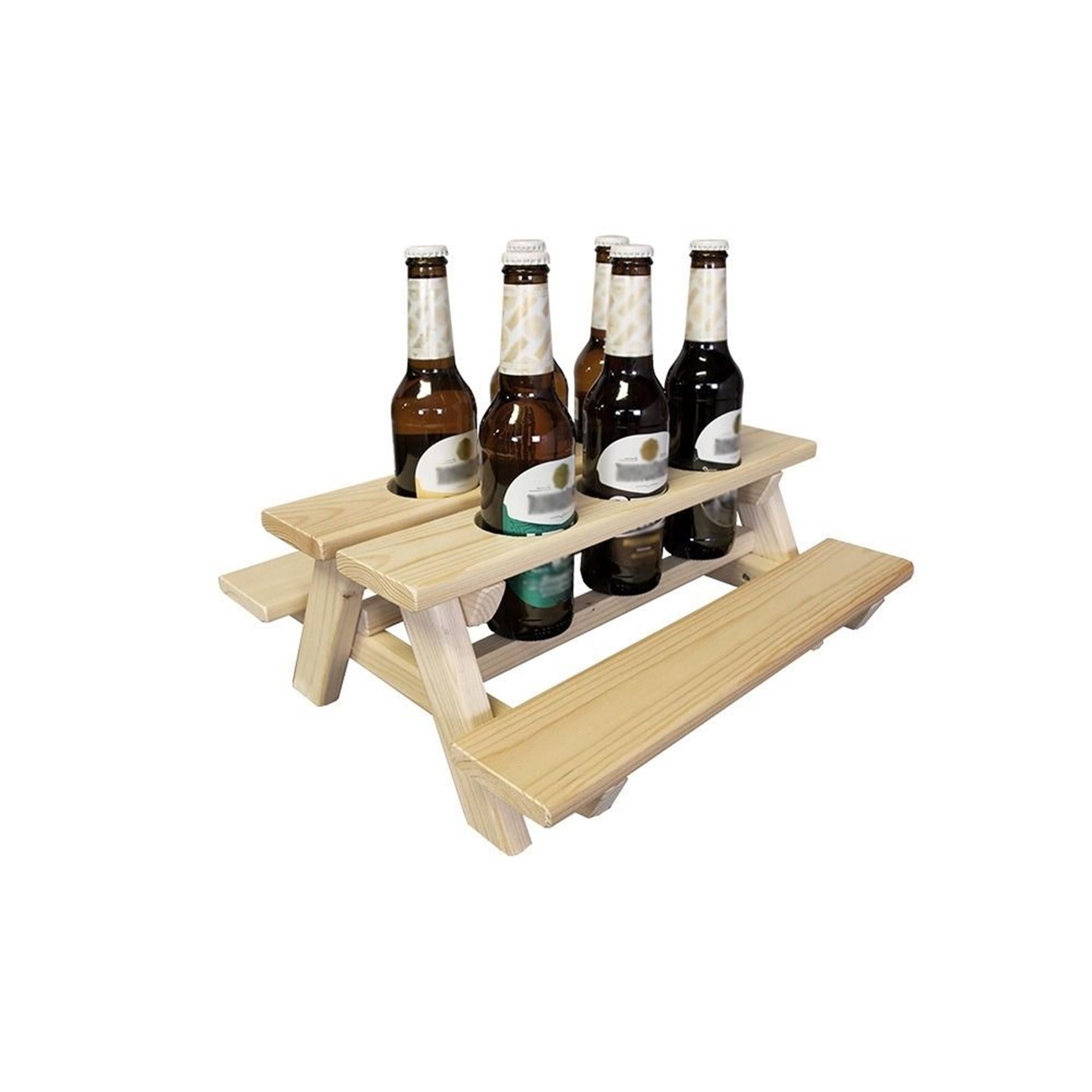 Banc de pique-nique porte-bouteille de bière Sens-line