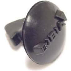 Boutons Snelbinder noirs par 50