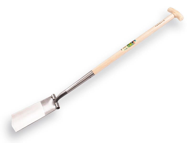 Bêche Atlas diamant poli avec manche en T en hickory 80cm