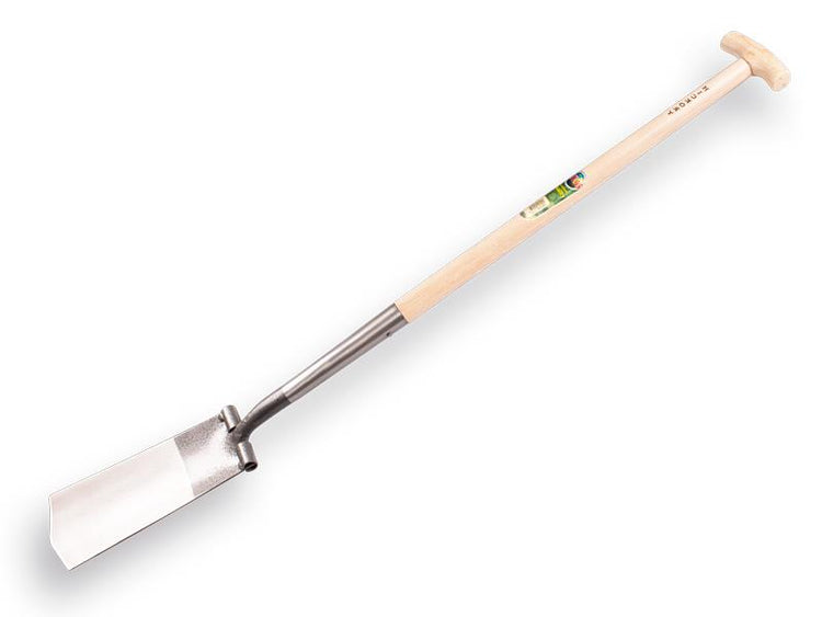 Bêche Atlas diamant poli avec manche en T en hickory 80cm
