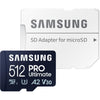 Samsung Pro Ultimate 512 Go Microsdxc