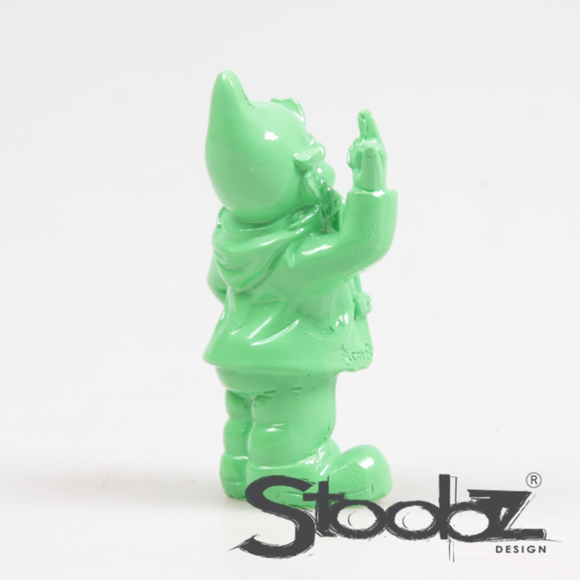 Stoobz gnome va te faire foutre vert 10cm