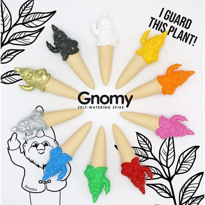Compte-gouttes d'eau design Stoobz va te faire foutre gnome or