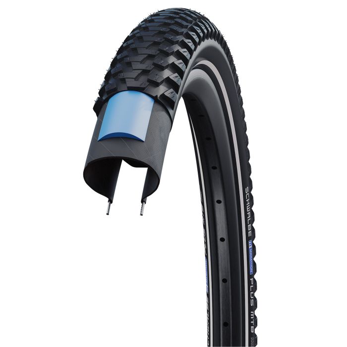 Continental Tire 29-2.25 (57-662) Marathon plus MTB Perf. réélection noire