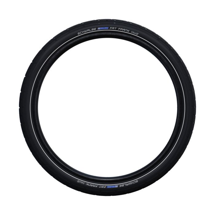 Schwalbe fat frank - filaire - sbc - k-guard - 26x2,35 - noir + reflex