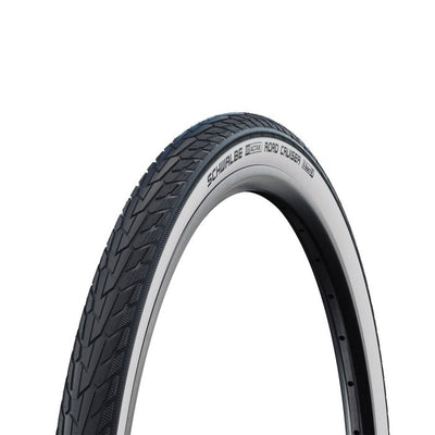 Schwalbe road cruiser - filaire - composé vert - k-guard - 24x1,75 - flanc blanc